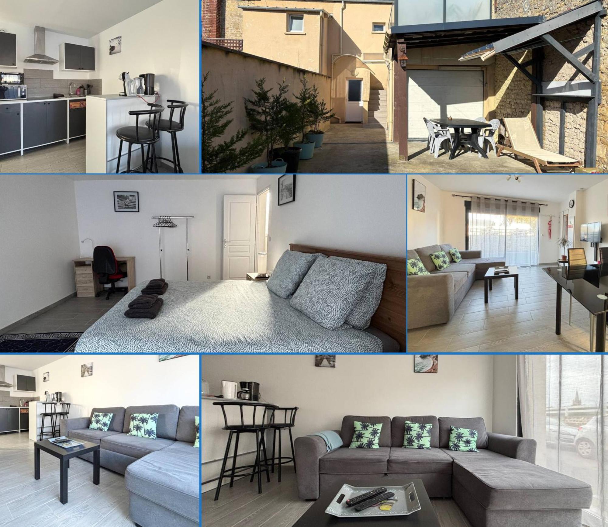 La Brise Marine Maison Renovee Cour Fermee Et Terrasse 800 M Plage Omaha Beach Avec Table De Ping Pong Proche Port En Bessin Vierville-sur-Mer Εξωτερικό φωτογραφία